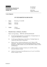 Journal of the 517th Plenary Meeting of the Permanent Council (de)