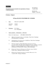 Journal of the 517th Plenary Meeting of the Permanent Council (fr)