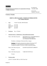 Journal of the 743rd Special Plenary Meeting of the Permanent Council (it)