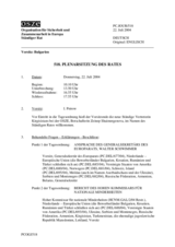 Journal of the 518th Plenary Meeting of the Permanent Council (de)