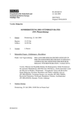 Journal of the 519th Special Plenary Meeting of the Permanent Council (de)