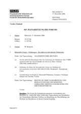 Journal of the 567th Plenary Meeting of the Forum for Security Co-operation (de)