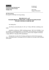 Permanent Council Decision No. 627 (de)