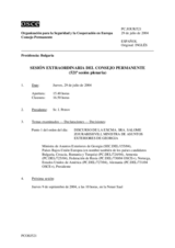 Journal of the 521st Special Plenary Meeting of the Permanent Council (es)