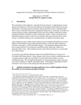Third Party Intervention OSCE Mission to Croatia, Krstina Blecic against Croatia at ECHR Third Party Intervention OSCE Mission to Croatia, Krstina Blecic against Croatia at ECHR