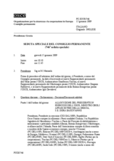 Journal of the 746th Special Plenary Meeting of the Permanent Council (it)