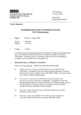 Journal of the 522nd Special Plenary Meeting of the Permanent Council (de)