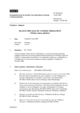Journal of the 522nd Special Plenary Meeting of the Permanent Council (fr)