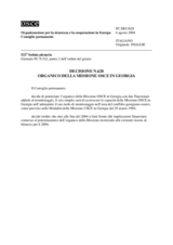 Permanent Council Decision No. 628 (it)