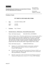 Journal of the 571st Plenary Meeting of the Forum for Security Co-operation (it)