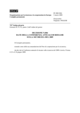 Permanent Council Decision No. 884 (it)
