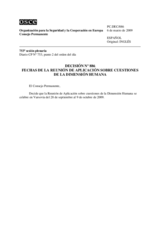 Permanent Council Decision No. 886 (es)