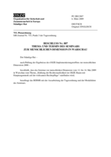 Permanent Council Decision No. 887 (de)
