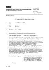 Journal of the 573rd Plenary Meeting of the Forum for Security Co-operation (it)