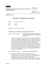 Journal of the 754th Plenary Meeting of the Permanent Council (it)