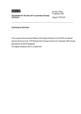 Statement by the Delegation of the Russian Delegation, expressing gratitude for the condolences presented by representatives of OSCE participating States