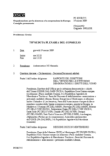 Journal of the 755th Plenary Meeting of the Permanent Council (it)