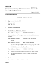 Journal of the 309th Plenary Meeting of the Forum for Security Co-operation (it)