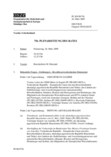 Journal of the 756th Plenary Meeting of the Permanent Council (de)