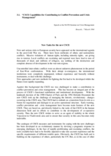 Speech by the OSCE Secretary General Wilhelm Höynck Speech by the OSCE Secretary General Wilhelm Höynck