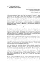 Speech by the OSCE Secretary General Wilhelm Höynck Speech by the OSCE Secretary General Wilhelm Höynck