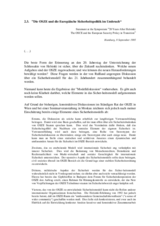 Statement by the OSCE Secretary General Wilhelm Höynck Statement by the OSCE Secretary General Wilhelm Höynck