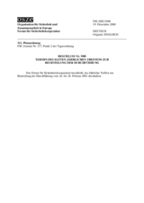 Forum for Security Co-operation Decision No. 9/00 - Dates of the Eleventh Annual Implementation Assessment Meeting (de)