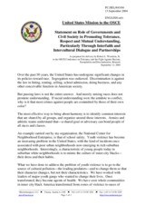 Statement by the US Delegation, session 2