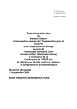 Statement by the Delegation of Canada, session 2 (fr)