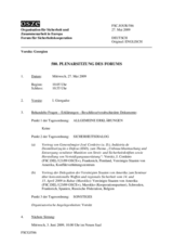 Journal of the 580th Plenary Meeting of the Forum for Security Co-operation (de)