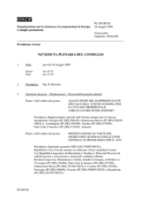 Journal of the 762nd Plenary Meeting of the Permanent Council (it)