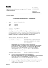 Journal of the 525th Plenary Meeting of the Permanent Council (it)