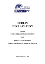 2002 Berlin declaration