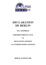 2002 Berlin declaration (fr)