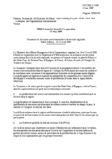 Statement by the Delegation of Morocco on the Seminar on Conventional Arms and Regional Security held in Rabat, Morocco, 14 and 15 April 2009 (fr)