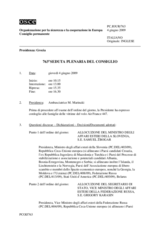 Journal of the 763rd Plenary Meeting of the Permanent Council (it)