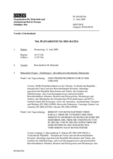 Journal of the 764th Plenary Meeting of the Permanent Council (de)