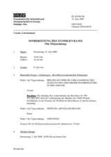 Journal of the 766th Special Plenary Meeting of the Permanent Council (de)