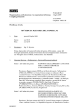 Journal of the 767th Plenary Meeting of the Permanent Council (it)