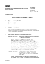 Journal of the 767th Plenary Meeting of the Permanent Council (fr)
