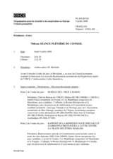 Journal of the 768th Plenary Meeting of the Permanent Council (fr)