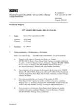 Journal of the 527th Plenary Meeting of the Permanent Council (es)