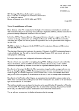 Statement by the FSC Coordinator on Stockpiles of Conventional Ammunition, Lieutenant Colonel Niels Poul Petersen, on Visit of Potential Donors to Ukraine