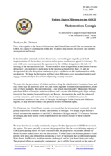 Statement by the Delegation of the United States on the 6th round of the Geneva talks