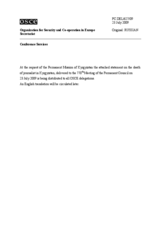 Statement by the Delegation Kyrgyzstan on death of a journalist in Kyrgyzstan (ru)