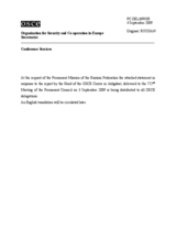 Statement by the Delegation of the Russian Federation in response to the report by the Head of the OSCE Centre in Ashgabat, Ambassador Arsim Zekolli (ru)