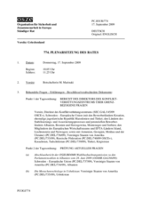 Journal of the 774th Plenary Meeting of the Permanent Council (de)