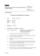 Journal of the 536th Plenary Meeting of the Permanent Council (it)