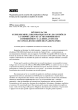 Forum for Security Co-operation Decision No. 7/09 (fr)