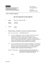 Journal of the 589th Plenary Meeting of the Forum for Security Co-operation (de)
